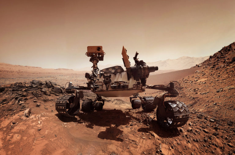 Марсоход Curiosity нашел участок планеты, содержащий информацию об изменениях климата