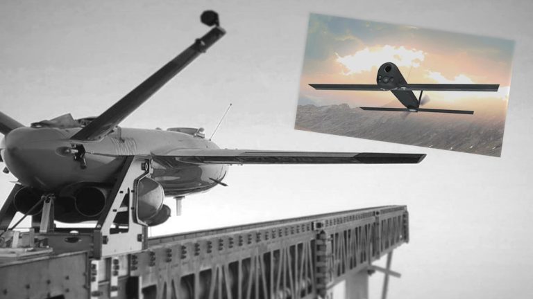 Тактический беспилотник Air Wolf прямо в полете запустил дрон-камикадзе