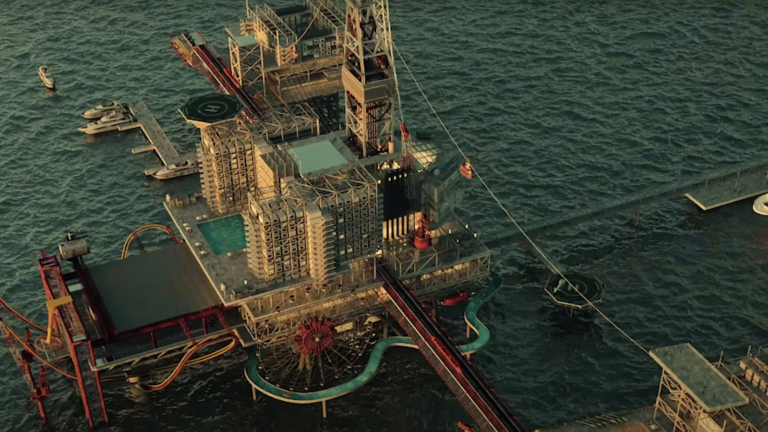 В Саудовской Аравии нефтяную платформу превратят в экоотель. Посмотрите на его проект