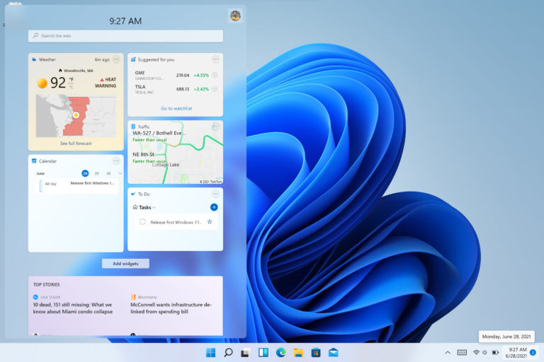 Обзор Windows 11: интеграция Microsoft Teams, виджеты и DirectX 12 Ultimate
