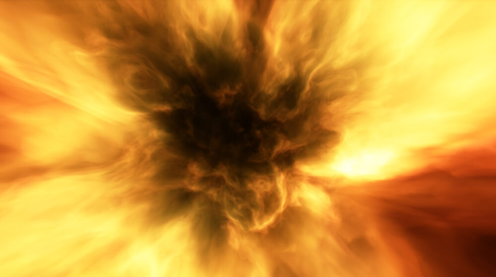 Астрономы впервые наблюдали, как умирающая звезда взрывается