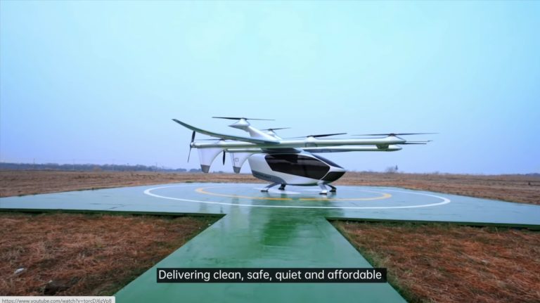 Посмотрите, как eVTOL вертикально взлетает и разгоняется до 200 км/ч