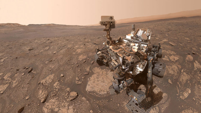 Curiosity нашел масштабные следы грунтовых вод в марсианских породах