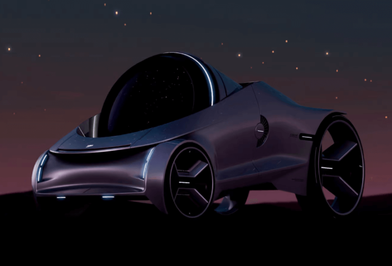 Посмотрите на необычный автомобиль. Он идеально подойдет для изучения Вселенной