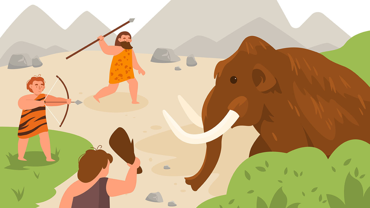 37 000 лет назад в Америке охотились на мамонтов. Считалось, что людей там  не было