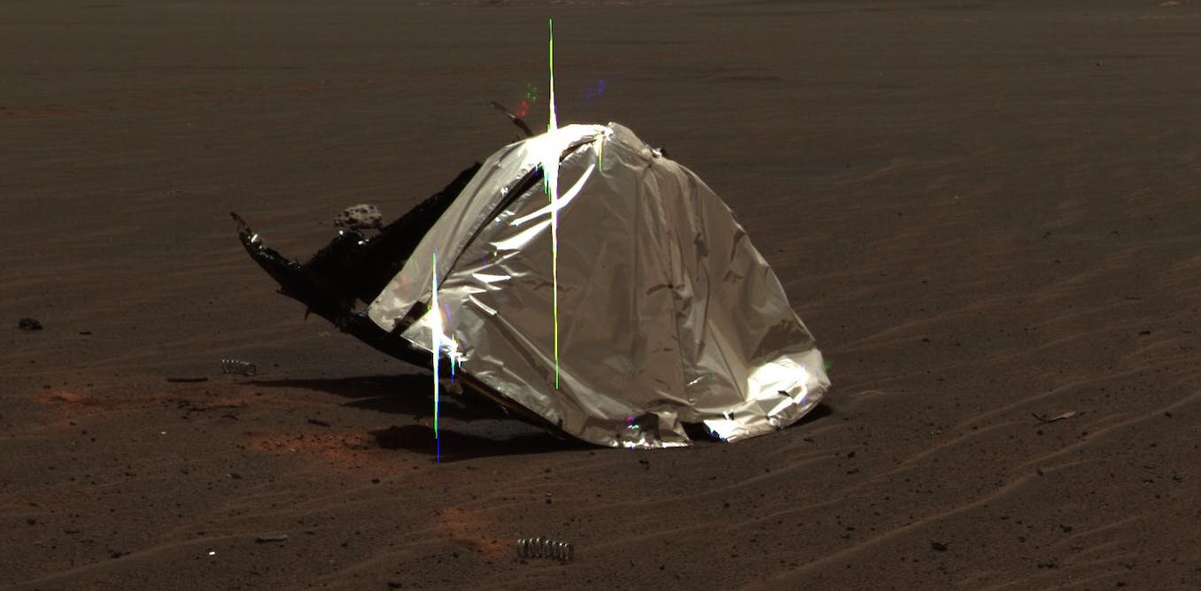 Ученый посчитал, сколько люди оставили мусора на Марсе