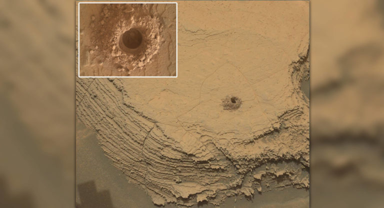 Марсоход-ветеран Curiosity добрался до цели на Красной планете спустя 10 лет
