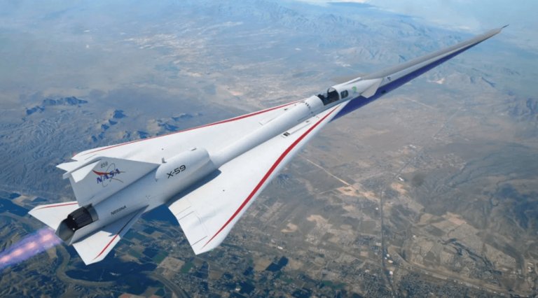 НАСА готовится бесшумно преодолеть звуковой барьер с помощью X-59 от Lockheed Martin