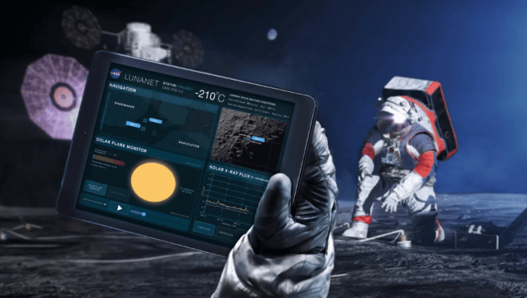 НАСА разрабатывает навигатор по Луне. Он будет работать как GPS
