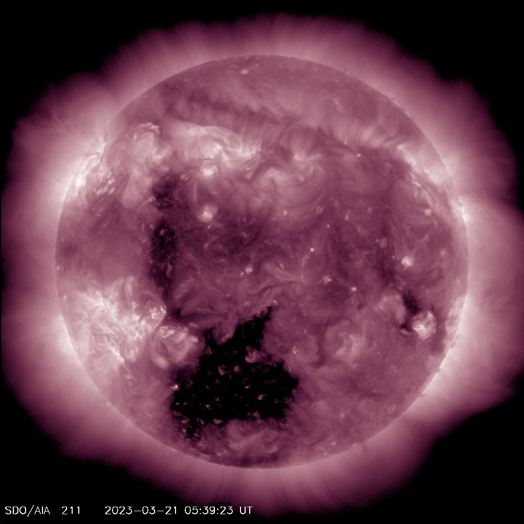 Корональная дыра на солнце 2023 последствия