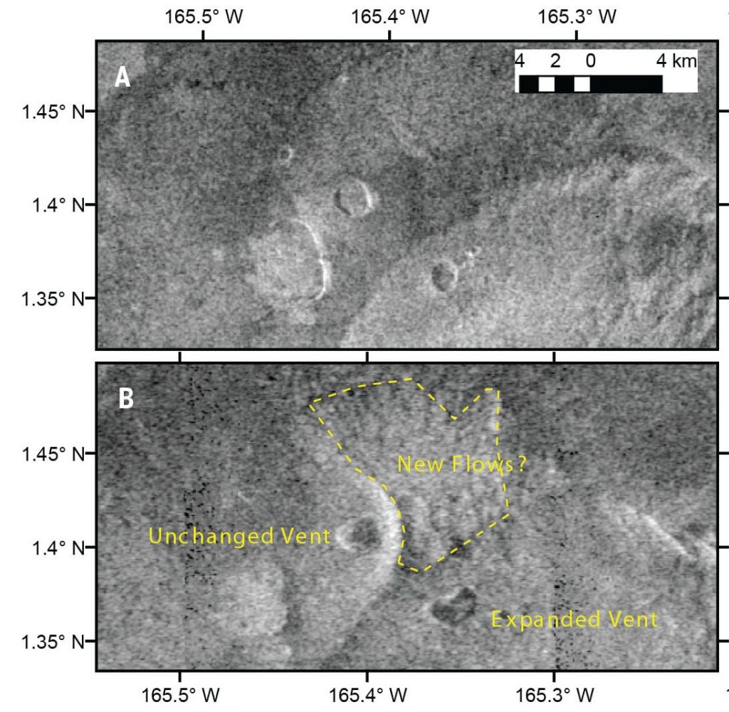 На Венере нашли следы действующих вулканов