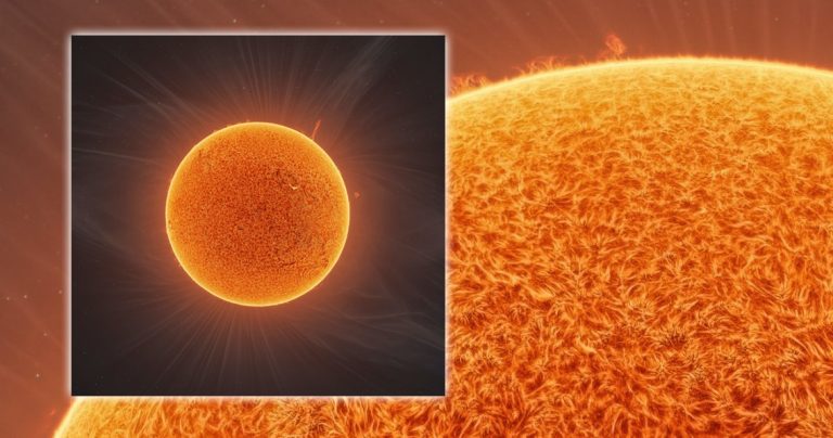 Посмотрите на 140-мегапиксельный портрет Солнца в масштабе: он сделан из 90 000 кадров