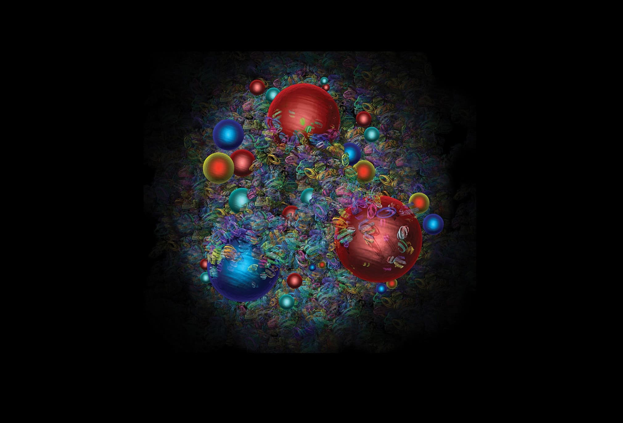 «Море» кварков внутри одного протона: из чего состоит элементарная частица