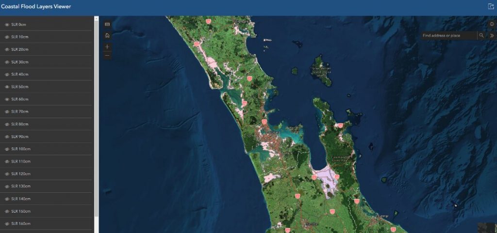 Новые карты показывают места, которые затопит после повышения уровня моря