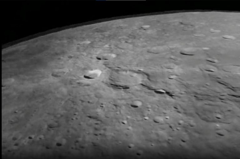 Опубликовано первое видео с посадочного модуля миссии «Чандраян-3»