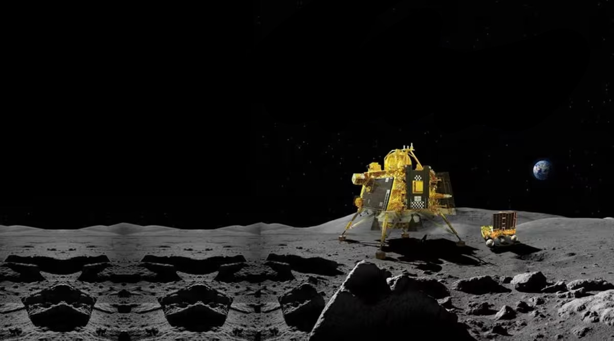 Индийский корабль «Чандраян-3» совершил историческую посадку возле южного полюса Луны
