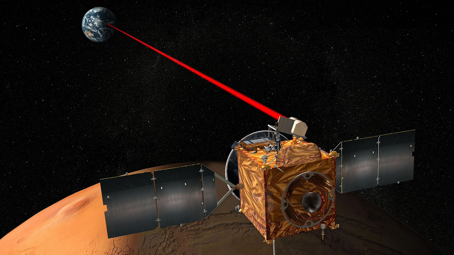 Лазер вместо радиосигнала: НАСА разрабатывает оптический «интернет» для космоса
