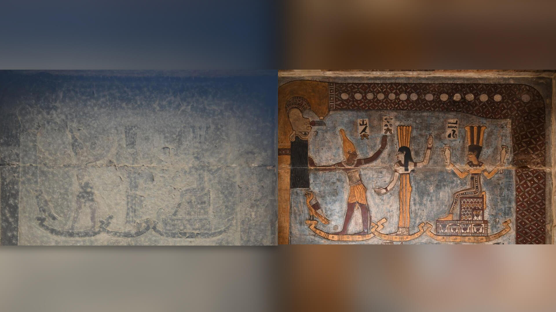 Посмотрите, как боги Древнего Египта празднуют Новый год