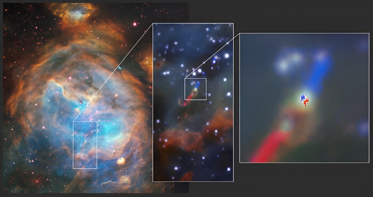 Астрономы нашли первый околозвездный диск за пределами Млечного Пути