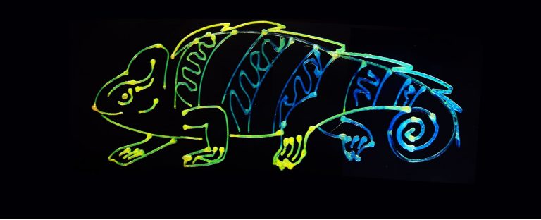 Инженеры разработали цветную 3D-печать, работающую как кожа хамелеона
