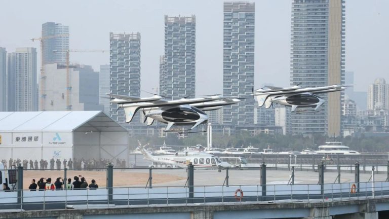 Китайский eVTOL совершил первый автономный междугородний перелет