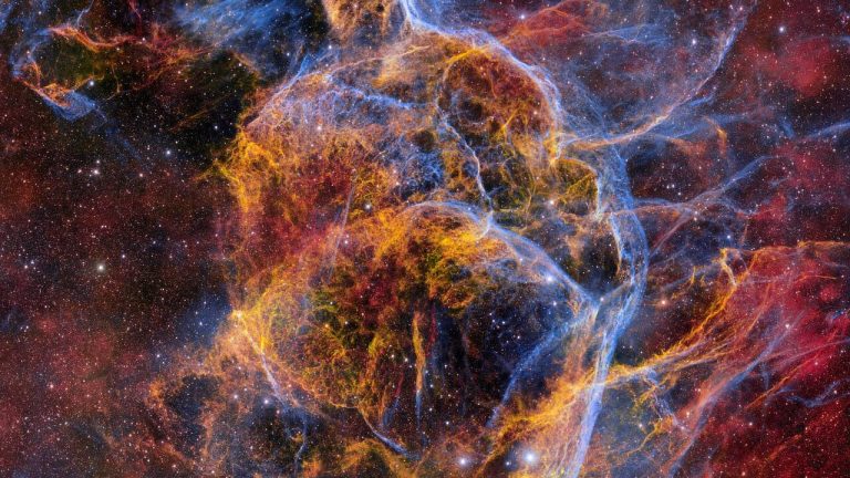 Камера темной энергии показала остатки звезды, взорвавшейся 11 000 лет назад