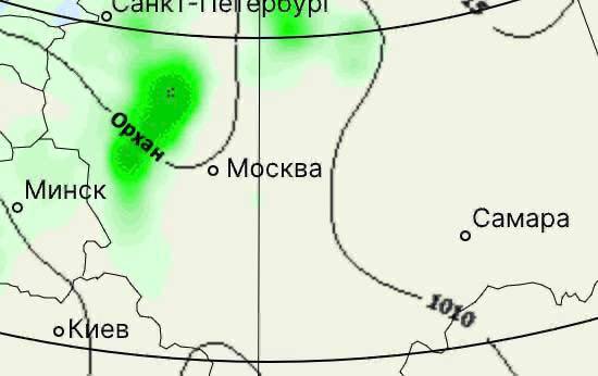 Через два часа Москву накроет новый ураган