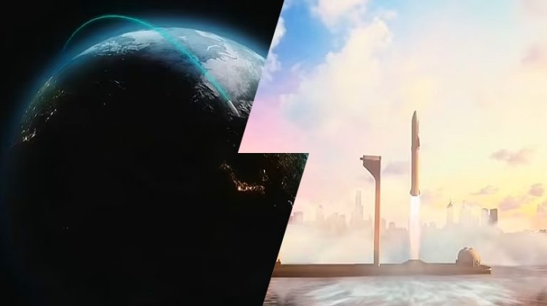 Starship довезет пассажиров из Европы в США за полчаса на скорости 27 000 км/ч