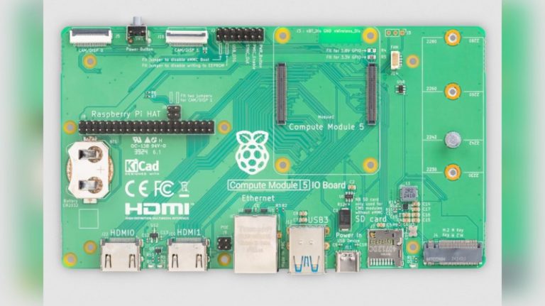 Raspberry Pi представила одноплатный компьютер Compute Module 5