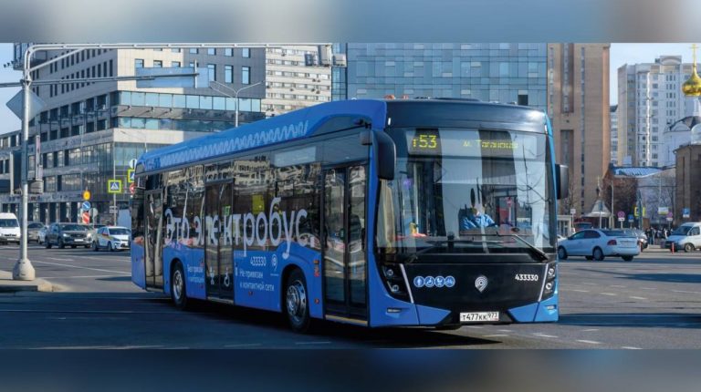 Москва сократила выбросы углерода на 190 000 тонн благодаря электробусам  