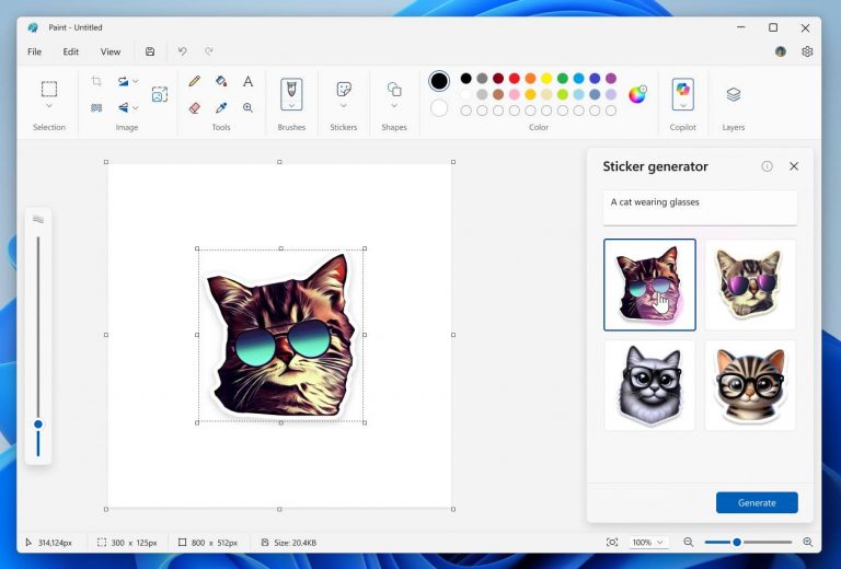 Microsoft добавила ИИ в «Блокнот» и Paint: что умеют новые функции в Windows 11