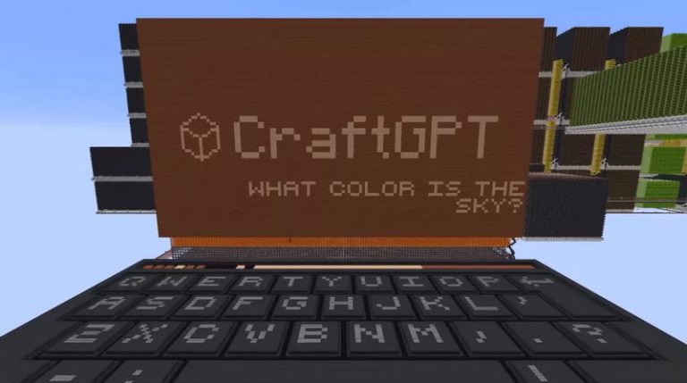 Геймер построил ChatGPT прямо в Minecraft из 439 млн блоков