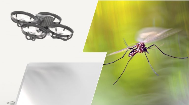 Появился дрон, который находит и разрывает комаров на части