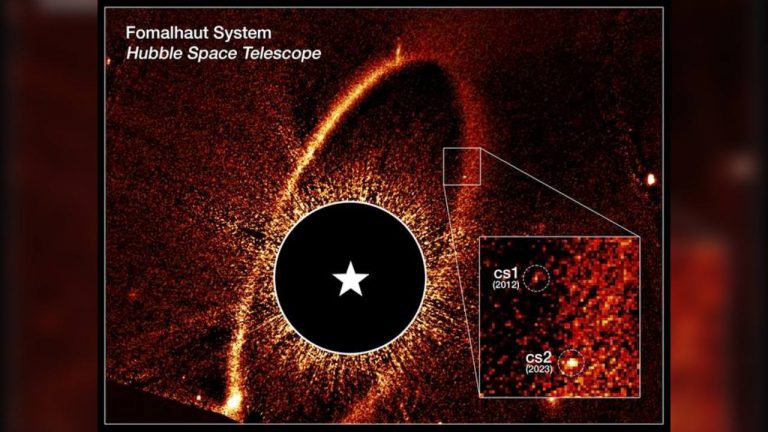 Космическое столкновение впервые засекли в другой звездной системе 