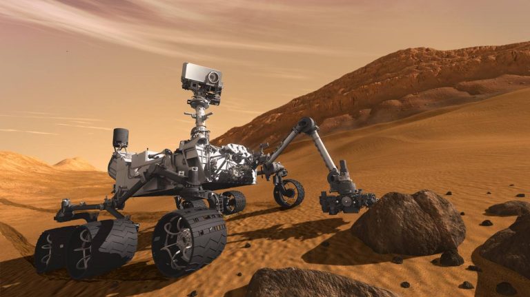 Curiosity нашел на Марсе гигантскую «паутину»