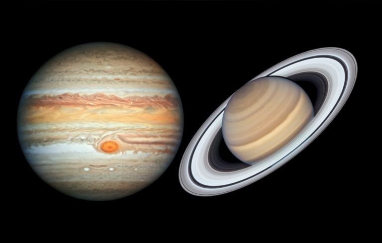У Сатурна нашли еще 11 спутников, у Юпитера — четыре