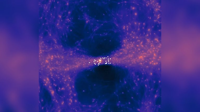 Млечный Путь и соседние галактики оказались зажаты внутри темной материи