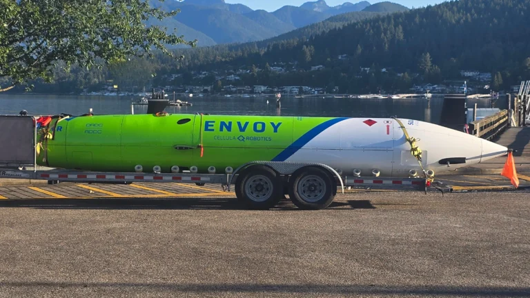 Беспилотник на водороде преодолел под водой 2300 км без всплытия