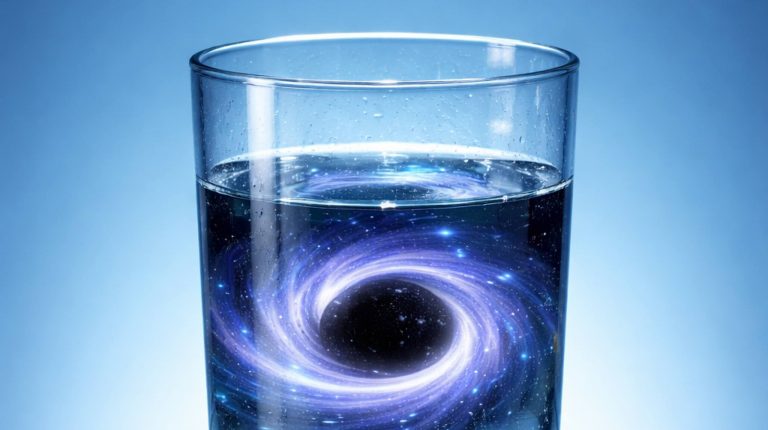 Физики нашли «чёрную дыру» в воде при низкой температуре