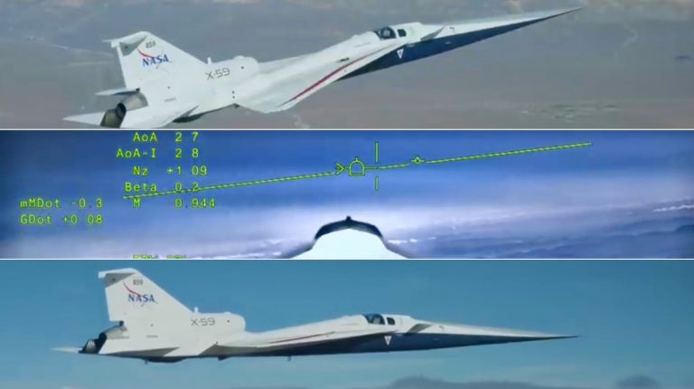Сверхзвуковой самолет X-59 прошел стресс-тест в НАСА
