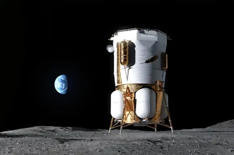 Лунный модуль Blue Origin только что прошел самое экстремальное испытание