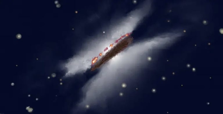 Ученые заглянули внутрь «космического гамбургера» и увидели рождение планеты