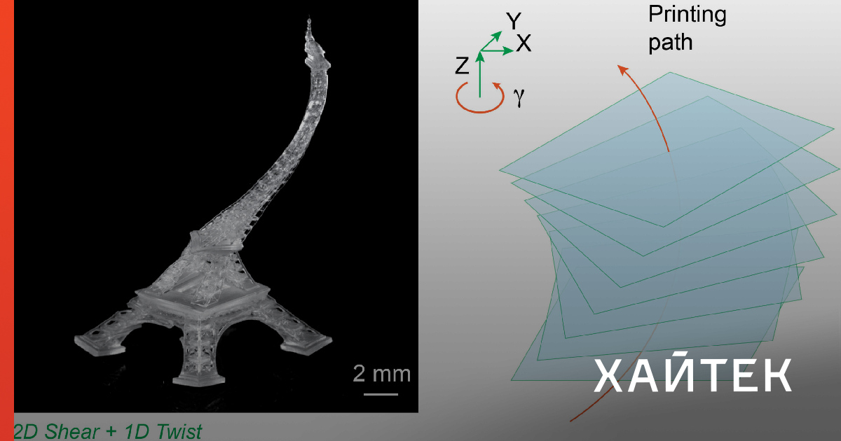 Ученые использовали свет для повышения скорости 3D-печати